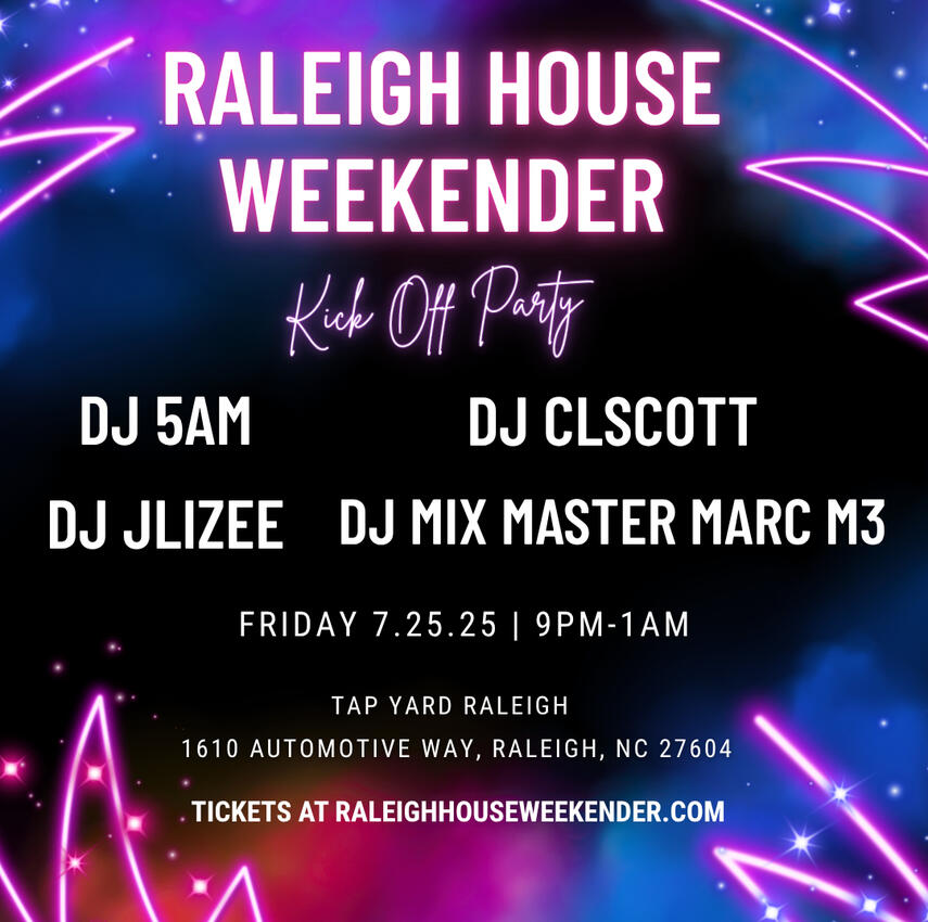 RHW Kick Off Party Flyer