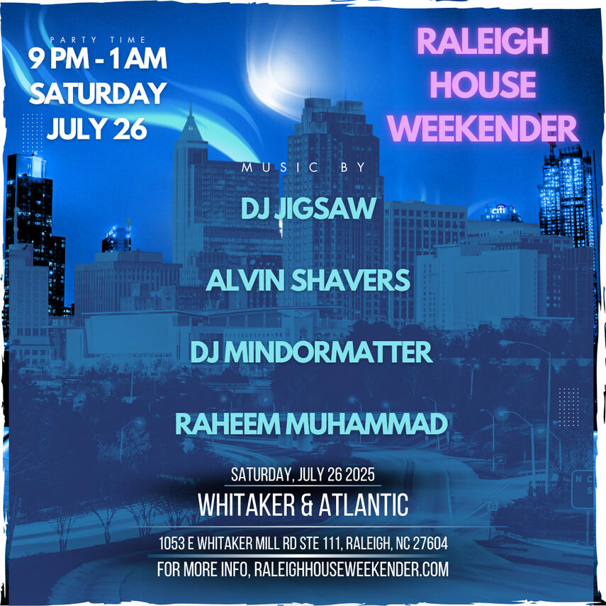 RHW Kick Off Party Flyer